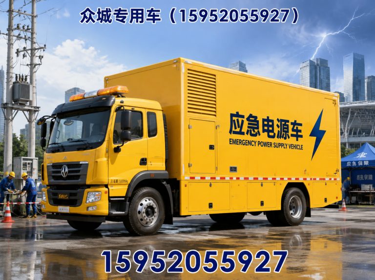 广陵区防汛排水车展示图